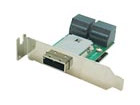 1-port SFF-8088 to SAS Adapter, mini PCI bracket