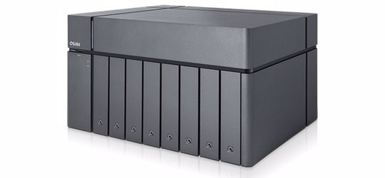 Picture of QSAN XCubeNAS 8-Bay +1 SSD Tower Unified Enterprise SAN & NAS - XN8008T