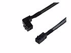 Picture of Right Angle SFF-8643 to SFF-4343 SAS Cable