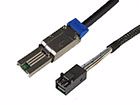 Picture of 1m SFF-8643 to SFF-8088 MiniSAS Cable