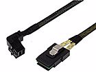 Picture of 1m Right Angle SFF-8643 to SFF-8087 SAS Cable