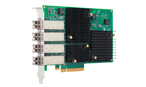 Picture of Emulex LPe16004-M6 16Gb/s Quad-port PCIe Fibre Channel HBA