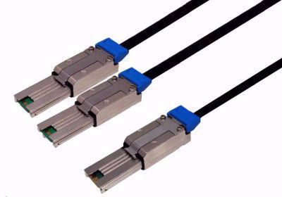 Picture of SFF-8088 to 2xSFF-8088 Fanout External SAS Cable