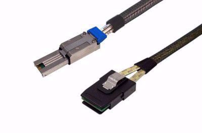 Picture of SFF-8087 to SFF-8088 SAS Cable