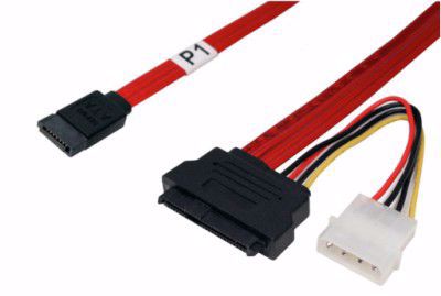 Picture of 7pin SATA to SFF-8482 SAS Cable