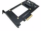 Picture of U.2 SFF-8639 NVMe SSD to PCI-e 4X Adapter