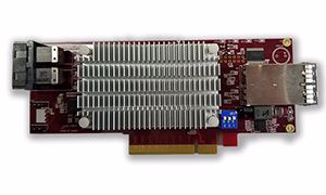 Picture of NVMe 8 port External and 8 port Internal 24-Port Host/Target Adapter - PM302EI