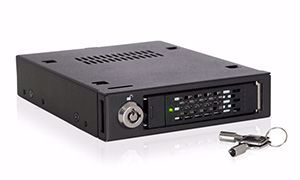 Picture of MB601VK-B by ICY Dock - 2.5" NVMe U.2 SSD Mobile Rack For 3.5" Drive Bay