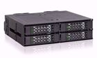 Picture of MB699VP-B by ICY Dock - 4 Bay 2.5" NVMe U.2 SSD Mobile Rack For 5.25" Bay