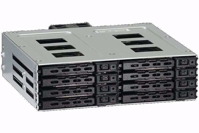 Picture of S-OCTU-5 - Guava Systems 8 Bay Drive Cage for SAS/SATA Drives up to 7mm Height